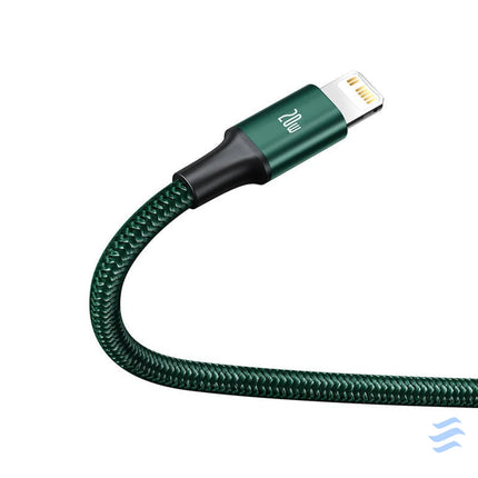 Baseus Rapid Series 3 in 1 cable USB C For M + L + T 20W 1.5m (Green) Combo Cables
