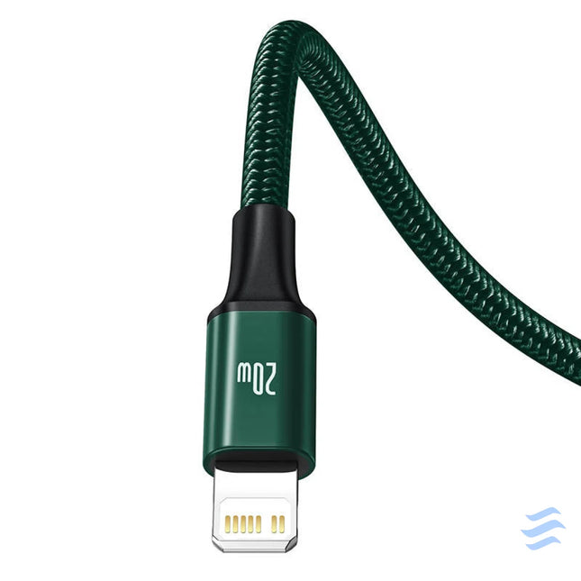 Baseus Rapid Series 3 in 1 cable USB C For M + L + T 20W 1.5m (Green) Combo Cables