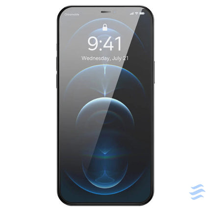 Baseus Schott HD Tempered Glass with dust filter 0.3mm for iPhone 12 Pro Max For smartphones