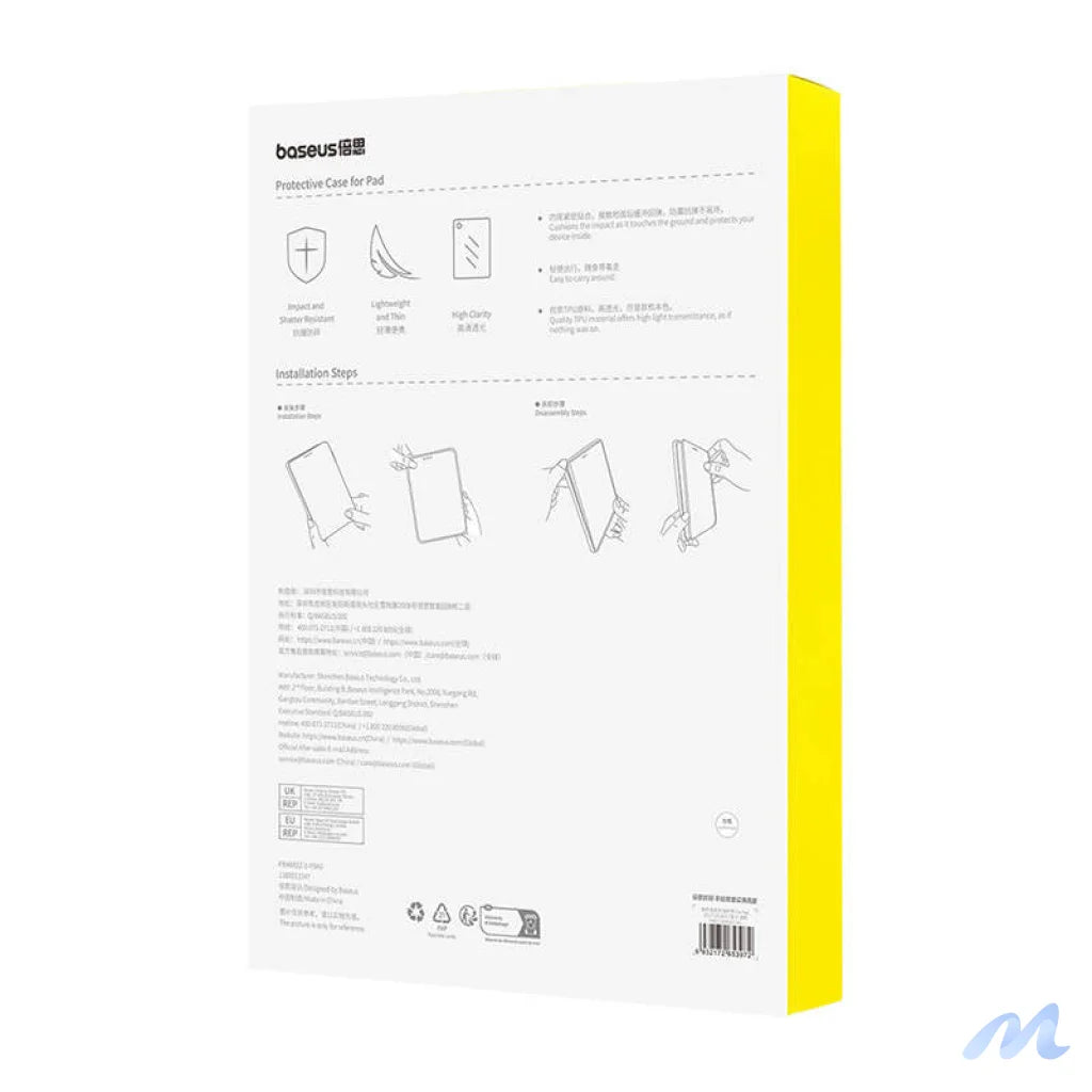 Baseus Simple Series iPad Pro (2017) protective case (clear)