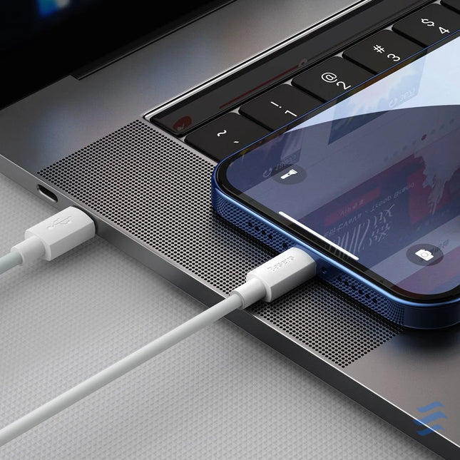 Baseus Simple Wisdom Data Cable Kit USB C to Lightning PD 20W (2PCS/Set) 1.5m White USB C to Lightning