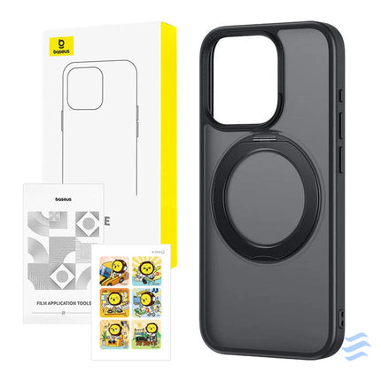 Baseus SkyRing 360° Case with stand for iP 13/14 (black) Protective cases for smartphones