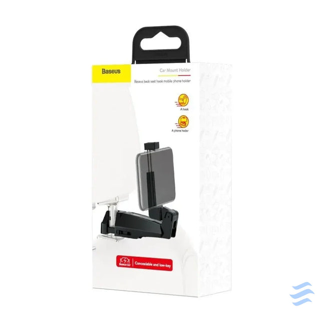 Baseus smartphone holder for car headrest Black Phone holders