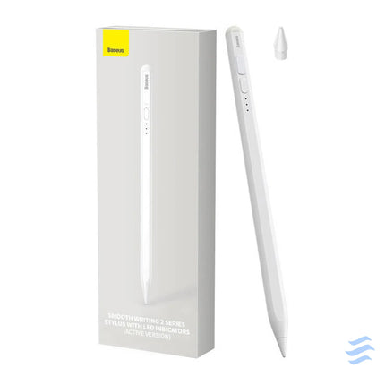 Baseus Smooth Writing 2 Stylus Pen with LED Indicators (white) Tablet styluses