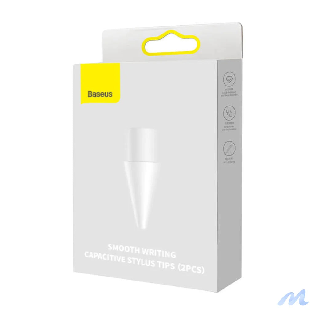 Baseus Smooth Writing Capacitive Stylus Tips, Apple Pencil 1&2 (2 pcs)