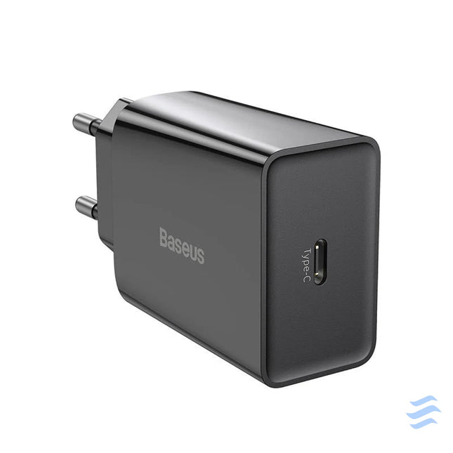 Baseus Speed Mini Quick Charger USB C PD 3A 20W (black) mains chargers