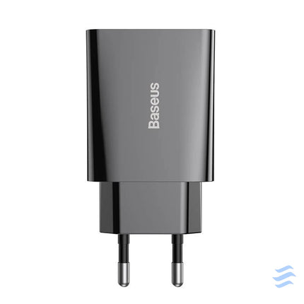 Baseus Speed Mini Quick Charger USB C PD 3A 20W (black) mains chargers