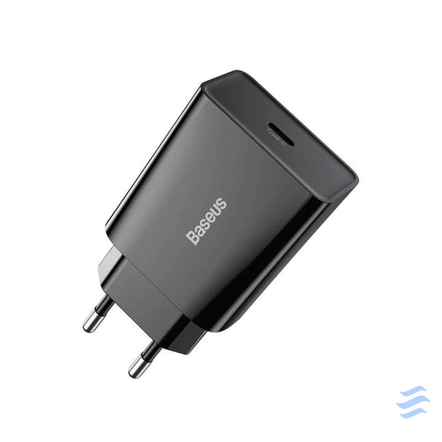 Baseus Speed Mini Quick Charger USB C PD 3A 20W (black) mains chargers