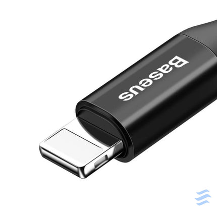 Baseus Spring loaded cable Lightning 1m 2A (black) USB to Lightning