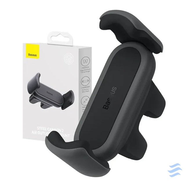 Baseus Steel Cannon 2 Car holder to Ventilation Grid (black) Phone holders