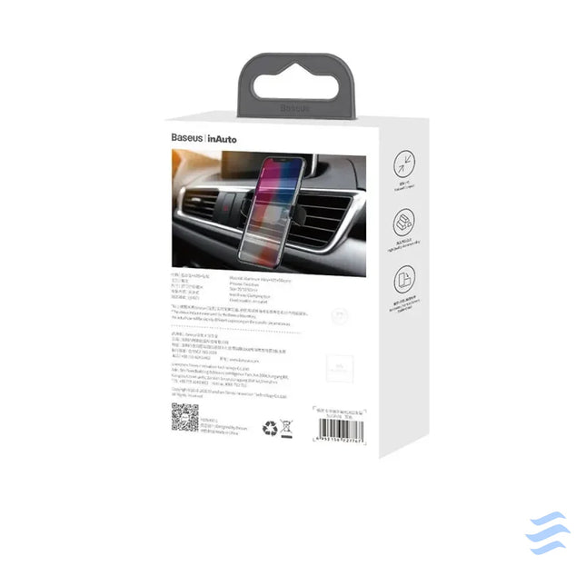 Baseus Steel Cannon Clamp Holder to Ventilation Grid (black) Phone holders