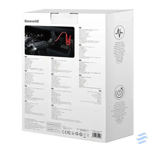 Baseus Super Energy Car Jump Starter 10000mAh 1000A USB (black) Jump starters