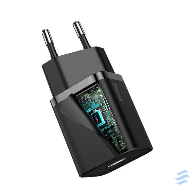 Baseus Super Si Quick Charger 1C 20W (black) mains chargers