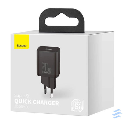 Baseus Super Si Quick Charger 1C 20W (black) mains chargers