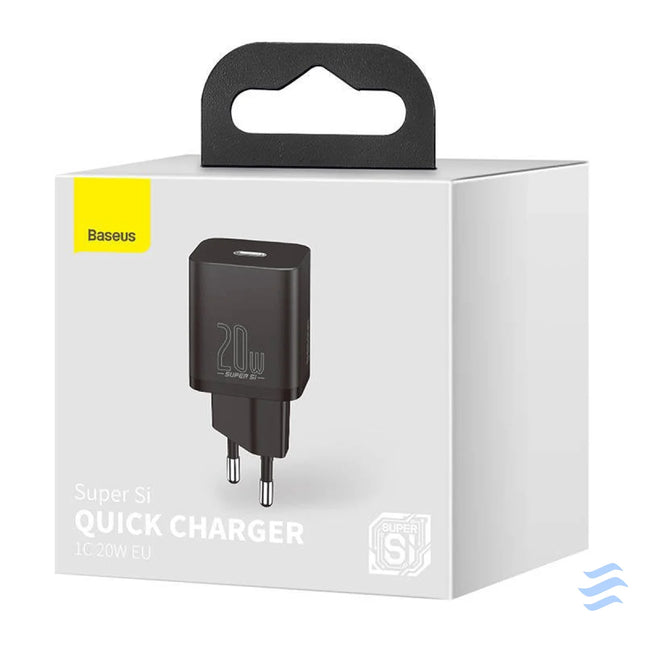 Baseus Super Si Quick Charger 1C 20W (black) mains chargers