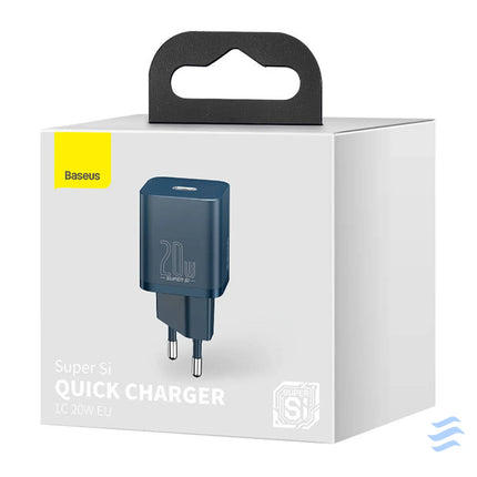 Baseus Super Si Quick Charger 1C 20W (Blue) mains chargers