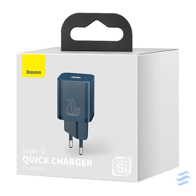 Baseus Super Si Quick Charger 1C 20W (Blue) mains chargers