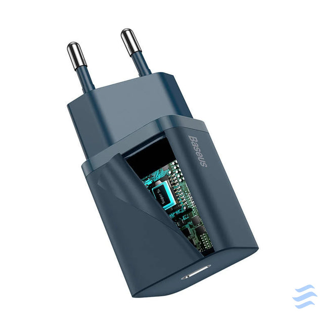 Baseus Super Si Quick Charger 1C 20W (Blue) mains chargers