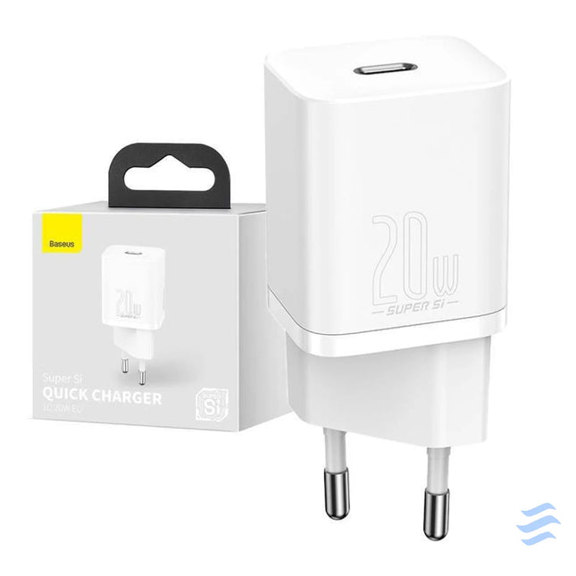 Baseus Super Si Quick Charger 1C 20W (white) mains chargers