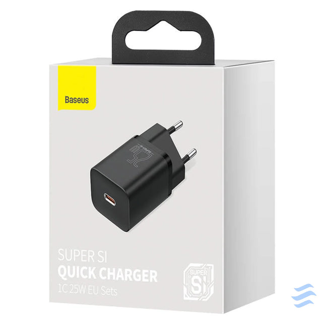 Baseus Super Si Quick Charger 1C 25W (black) mains chargers
