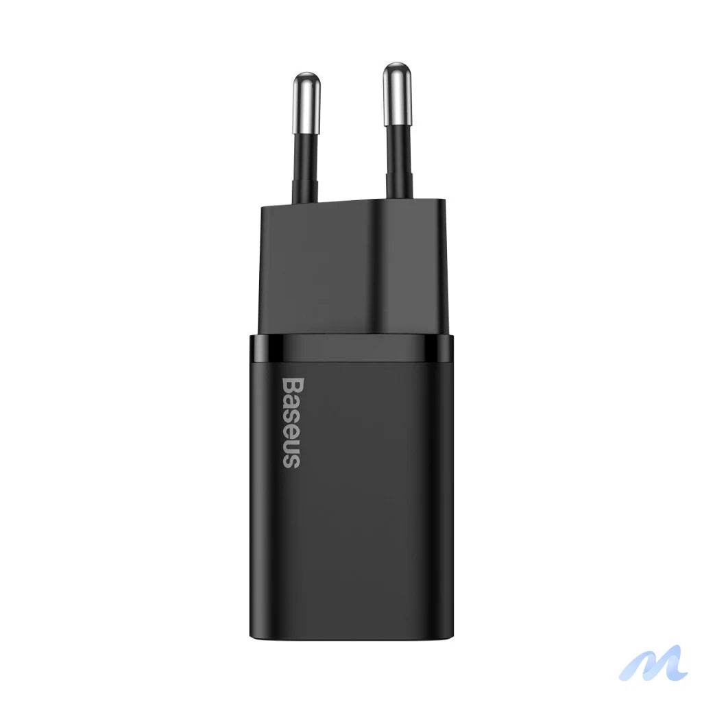 Baseus Super Si Quick Charger 1C 25W with USB-C cable for USB-C 1m (black)