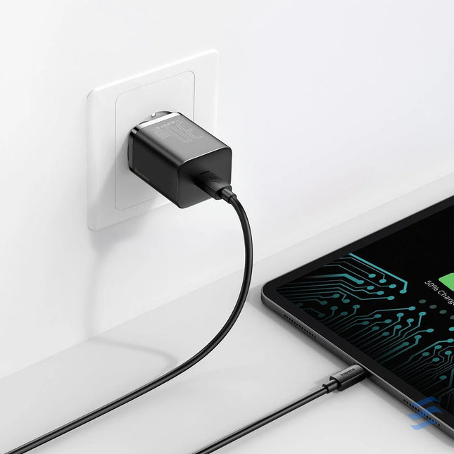 Baseus Super Si Quick Charger 1C 30W (black) mains chargers