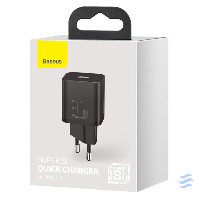 Baseus Super Si Quick Charger 1C 30W (black) mains chargers