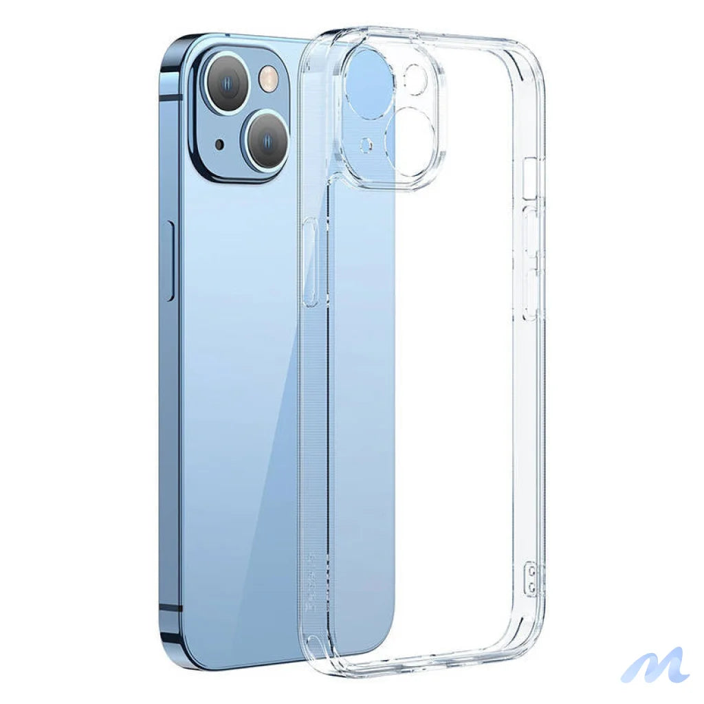 Baseus SuperCeramic Transparent Glass Case and Tempered Glass set for iPhone 14 Plus