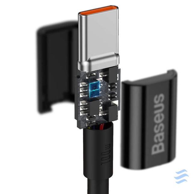 Baseus Superior Series Cable USB C to USB C 100W 1m (black) USB C to USB C