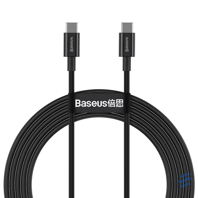 Baseus Superior Series Cable USB C to USB C 100W 1m (black) USB C to USB C