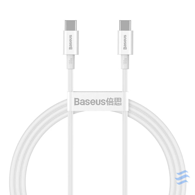 Baseus Superior Series Cable USB C to USB C 100W 1m (white) USB C to USB C