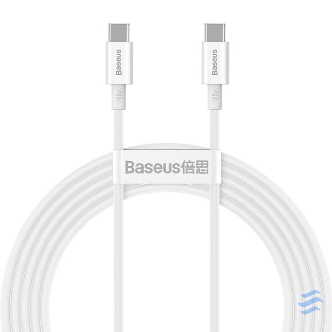 Baseus Superior Series Cable USB C to USB C 100W 2m (white) USB C to USB C