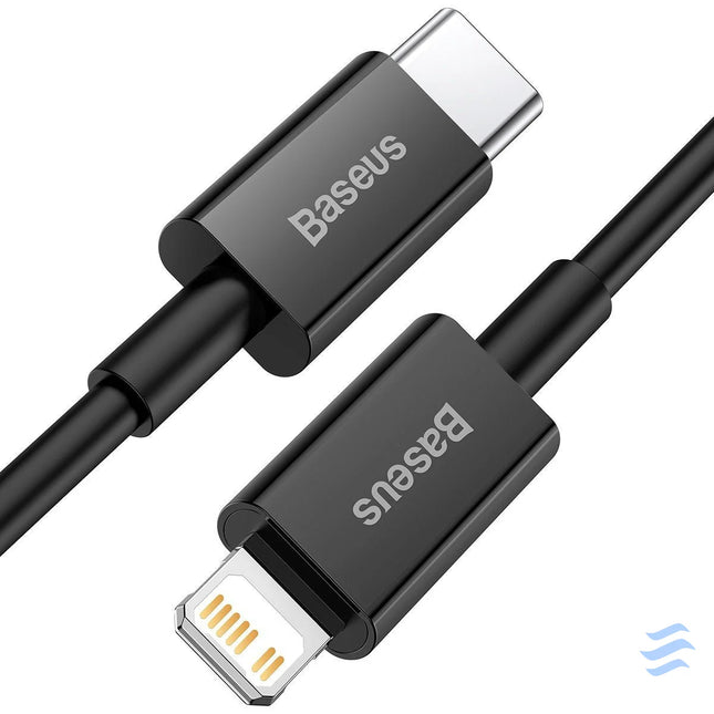 Baseus Superior Series Cable USB C to iP 20W PD 2m (black) USB C to Lightning