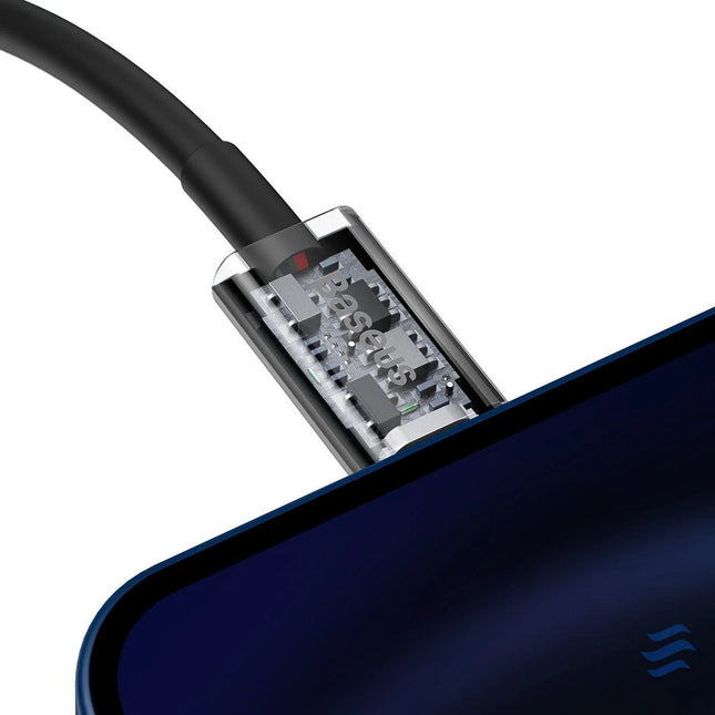 Baseus Superior Series Cable USB C to iP 20W PD 2m (black) USB C to Lightning