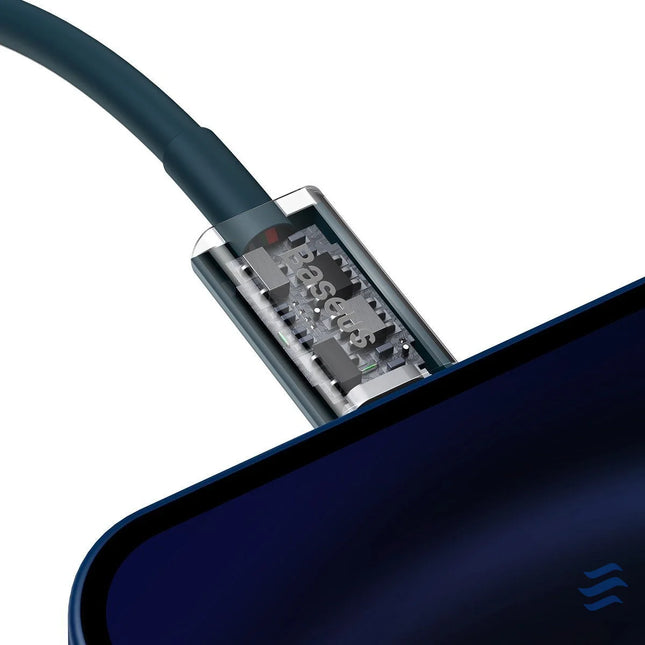 Baseus Superior Series Cable USB C to iP 20W PD 2m (blue) USB C to Lightning