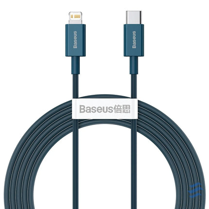 Baseus Superior Series Cable USB C to iP 20W PD 2m (blue) USB C to Lightning