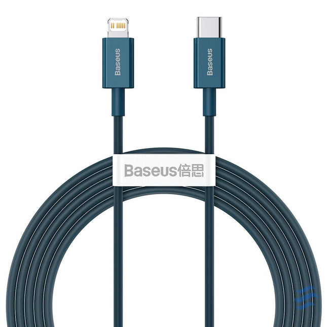 Baseus Superior Series Cable USB C to iP 20W PD 2m (blue) USB C to Lightning