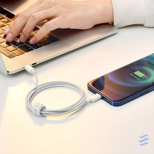 Baseus Superior Series Cable USB C to Lightning 20W PD 1,5m (white) USB C to Lightning