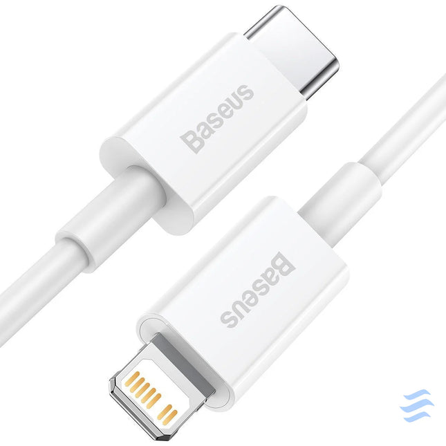 Baseus Superior Series Cable USB C to Lightning 20W PD 1m (white) USB C to Lightning