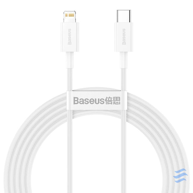 Baseus Superior Series Cable USB C to Lightning 20W PD 2m (white) USB C to Lightning