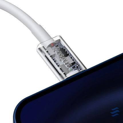 Baseus Superior Series Cable USB C to Lightning 20W PD 2m (white) USB C to Lightning