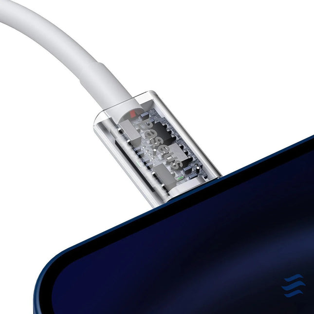 Baseus Superior Series Cable USB C to Lightning 20W PD 2m (white) USB C to Lightning