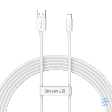 Baseus Superior Series Cable USB to USB C 65W PD 2m (white) USB to USB C