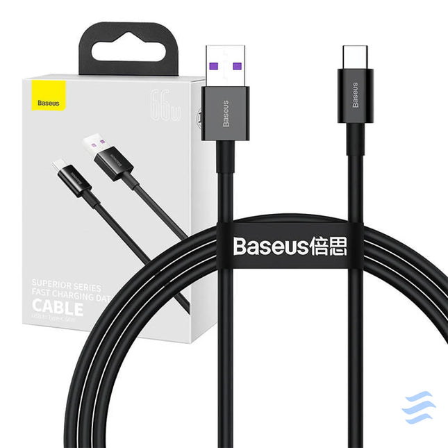 Baseus Superior Series Cable USB to USB C 66W 1m (black) USB to USB C