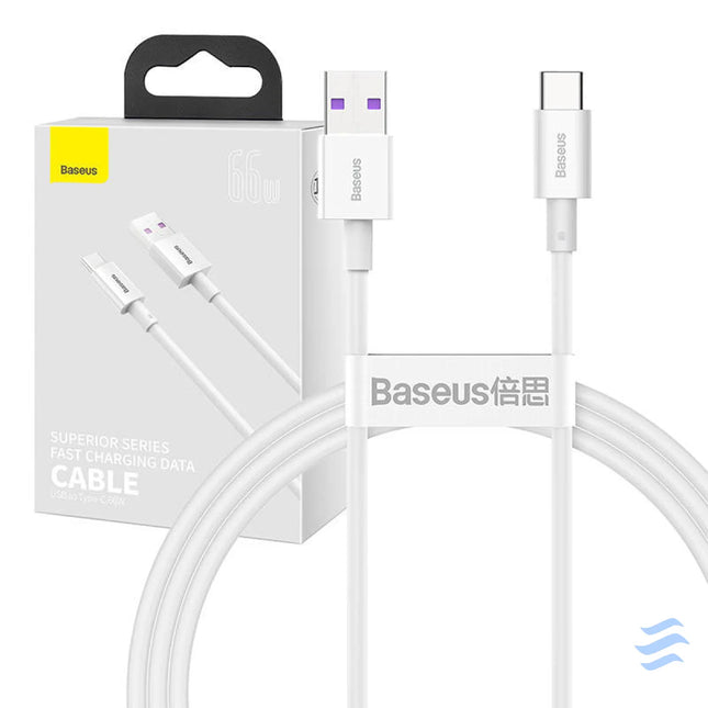 Baseus Superior Series Cable USB to USB C 66W 1m (white) USB to USB C