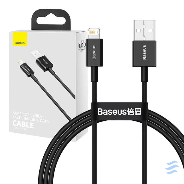 Baseus Superior Series Cable USB to iP 2.4A 1m (black) USB to Lightning