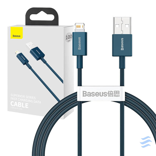 Baseus Superior Series Cable USB to iP 2.4A 1m (blue) USB to Lightning