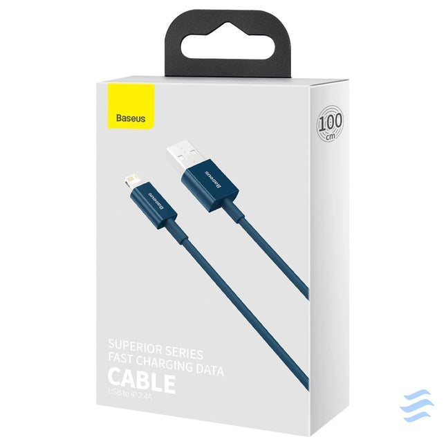 Baseus Superior Series Cable USB to iP 2.4A 1m (blue) USB to Lightning