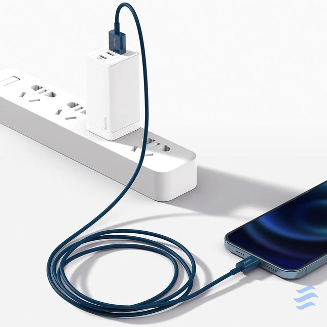 Baseus Superior Series Cable USB to iP 2.4A 1m (blue) USB to Lightning