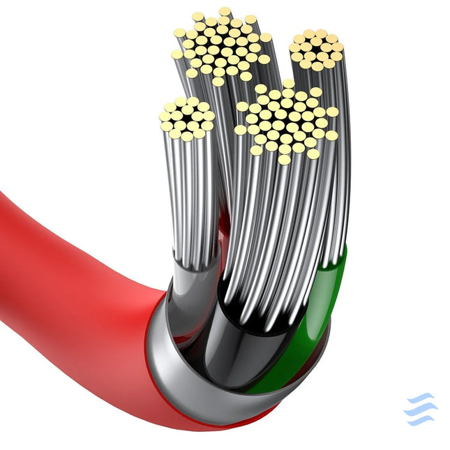 Baseus Superior Series Cable USB to iP 2.4A 1m (red) USB to Lightning